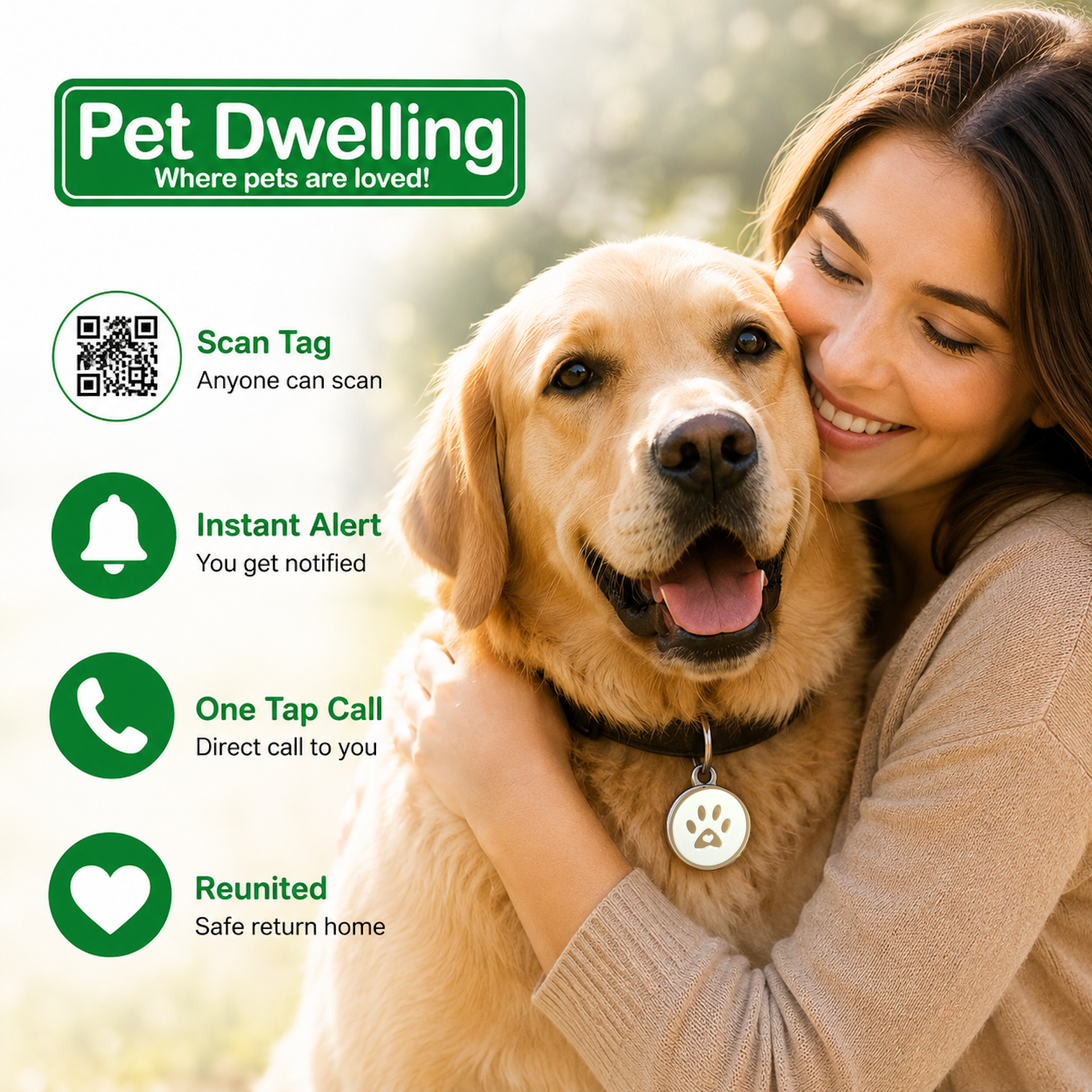 Pet Dwelling Tag