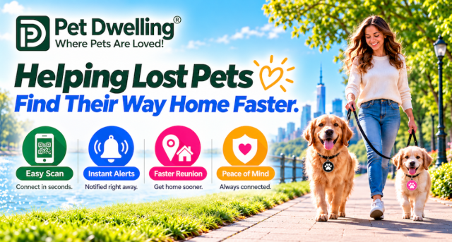 NFC Dog ID Tag + QR